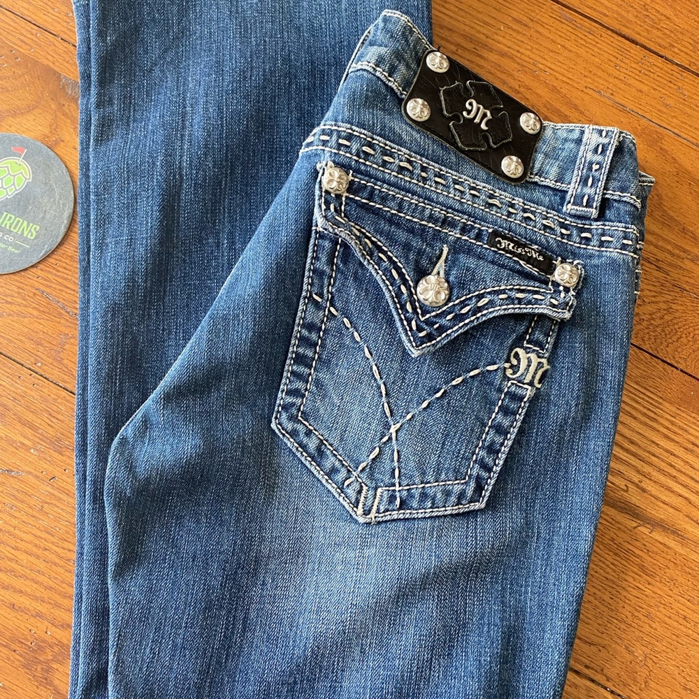 Miss Me Women's Blue Boot Cut Jeans